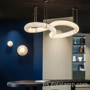 Luz colgante de mármol español moderno